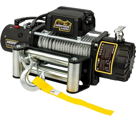 Изображение товара Лебедка автомобильная электрическая Harpoon 12000 12В W2289