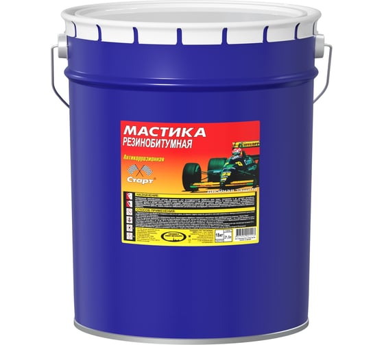Изображение товара Мастика резинобитумная СТАРТ (21,5 л / металл) 4607952901513