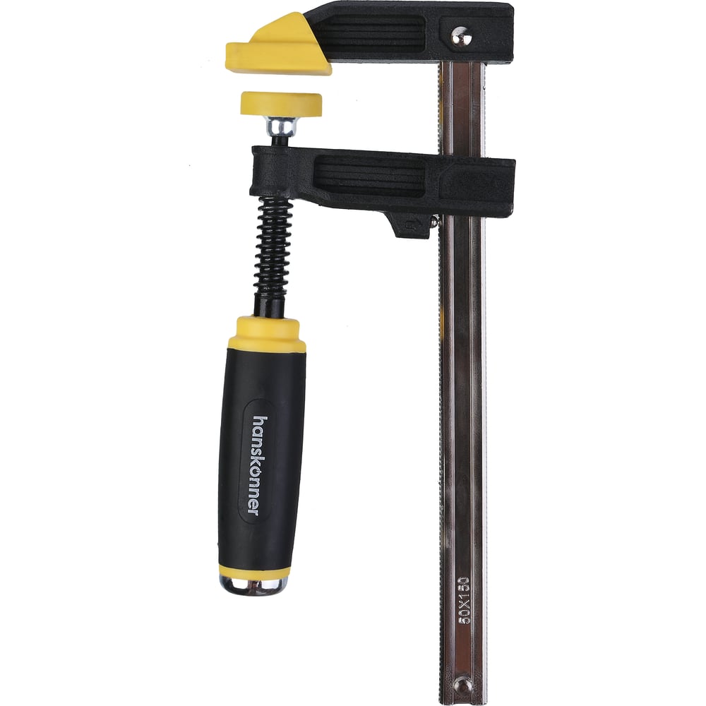 Изображение товара Струбцина F-образная Hanskonner HK1078-06-50X150, 50x150x255 мм