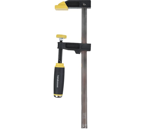 Изображение товара Струбцина F-образная, 50x250x255 мм, усилие 174кгс, Hanskonner HK1078-06-50X250