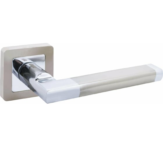 Изображение товара Комплект ручек Аллюр ВЕНСАН SN/CP 2682 (матовый никель; хром) 12273