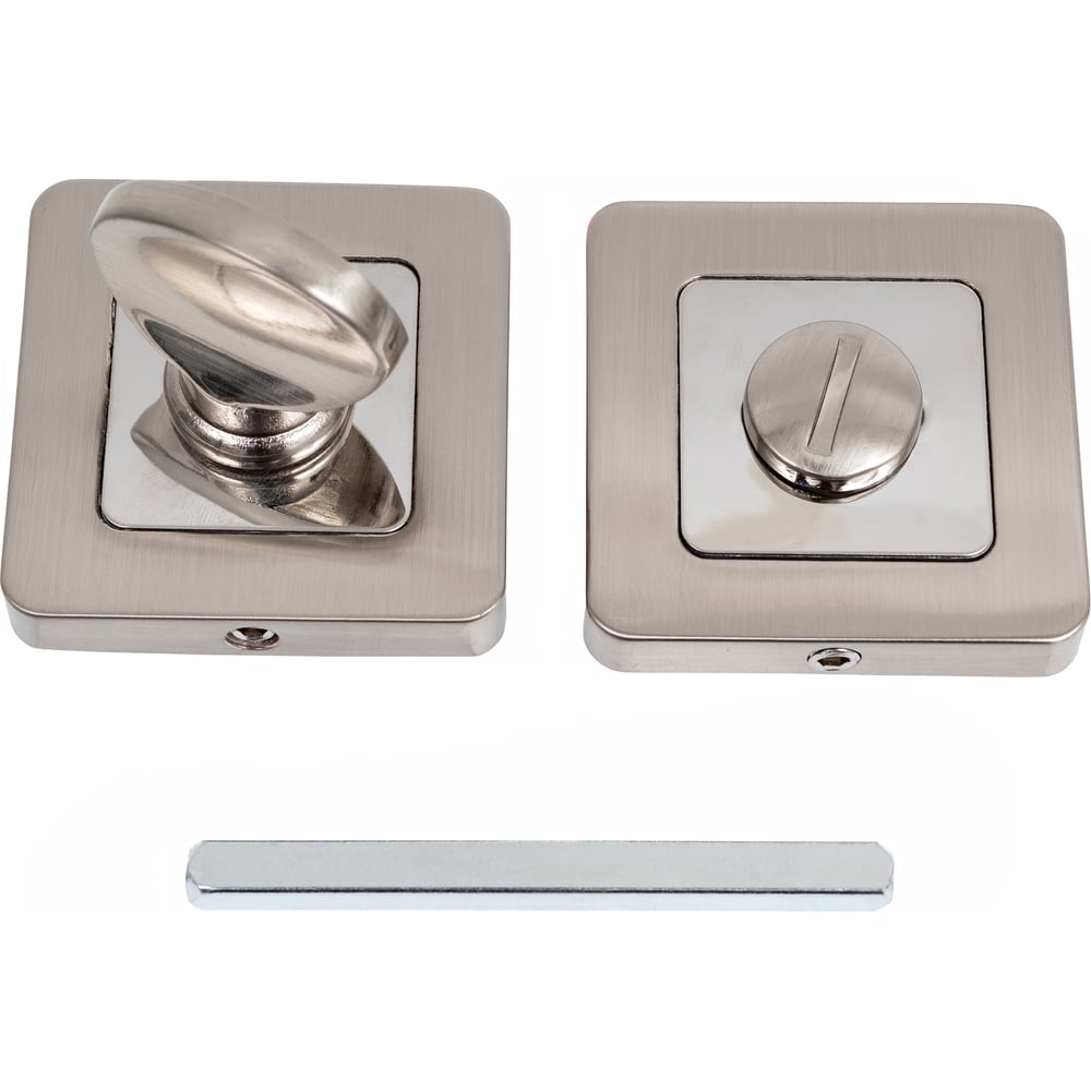 Изображение товара Сантехническая завертка к ручкам Аллюр BK-S1 SN CP4182 матовый никель хром