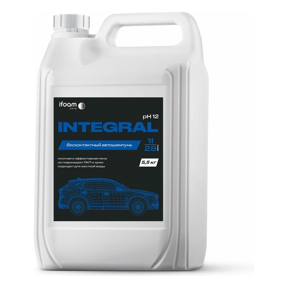 Изображение товара Бесконтактный автошампунь Ifoam Integral 5 кг концентрат без отдушек для автомойки