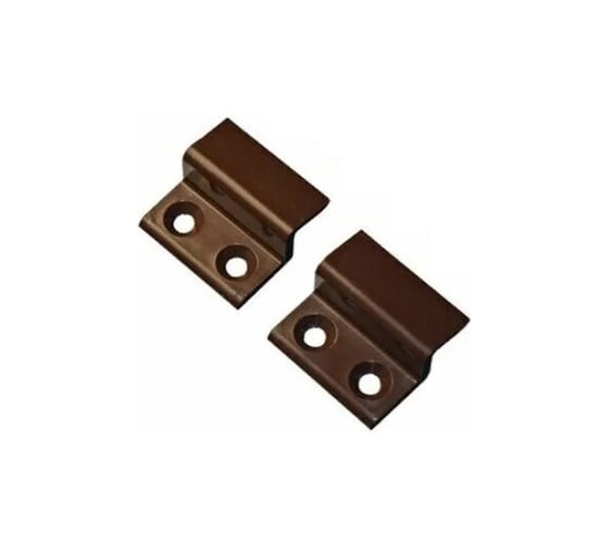 Изображение товара Крепление москитной сетки GREEN MAX ABS нижнее, коричневое (уп. 300шт) А0698017