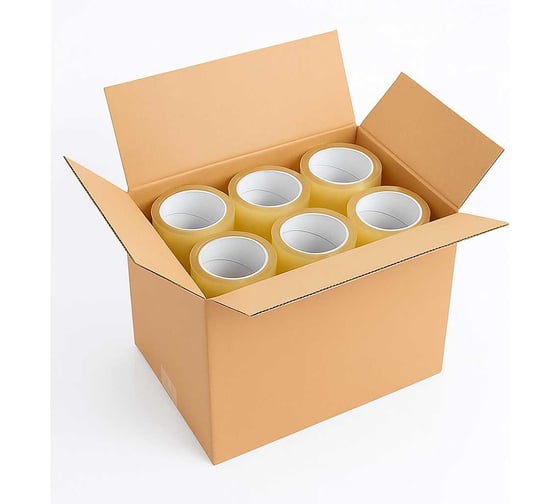 Изображение товара Клейкая лента упаковочная ПАРТНЕРПАК 120м 36 штук ВИ-2025_36шт