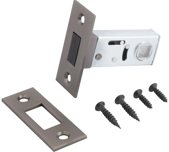 Изображение товара Защелка Аллюр L50-8M MBN (графит; магнитная; без ручек) 11585