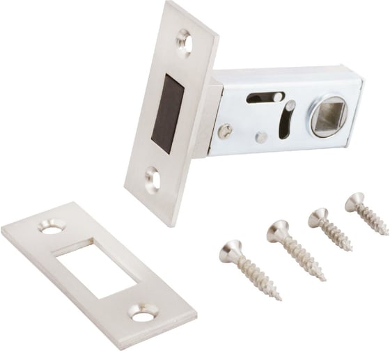 Изображение товара Защелка Аллюр L50-8M SN (матовый никель; магнитная; без ручек) 11582