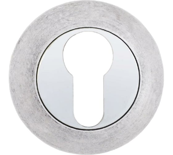 Изображение товара Накладка для цилиндрового механизма Аллюр AS32122 состаренное серебро 12625