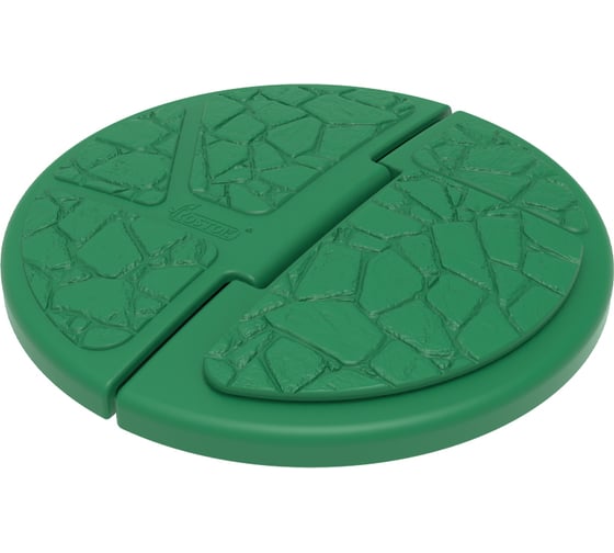 Изображение товара Крышка колодца Экопром Rostok складная зелёная 2042.0000.406.001