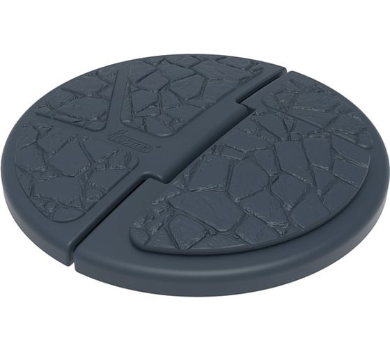 Изображение товара Крышка колодца Экопром Rostok складная графит 2042.0000.910.002