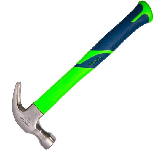Изображение товара Молоток-гвоздодер Zentor 250 г ZT18001S