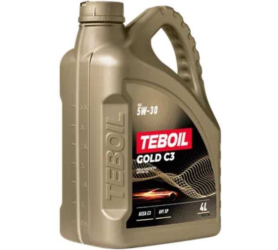 Изображение товара Масло моторное TEBOIL GOLD C3 5W-30, канистра 4 л 2204105