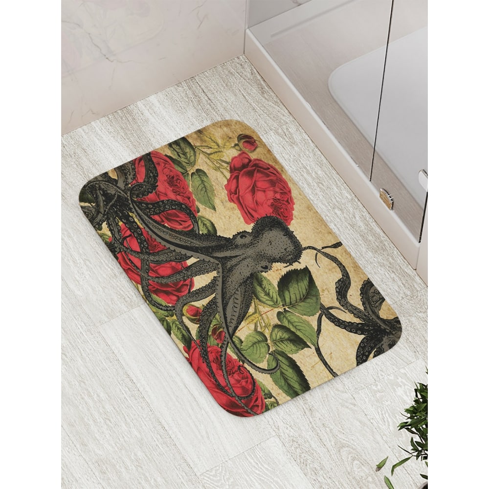 Противоскользящий коврик для ванной, сауны, бассейна JOYARTY - bath_3762