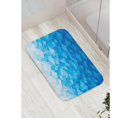 Изображение товара Коврик противоскользящий JoyArty "Геометрическая абстракция" для ванной, сауны, бассейна, bath_14486