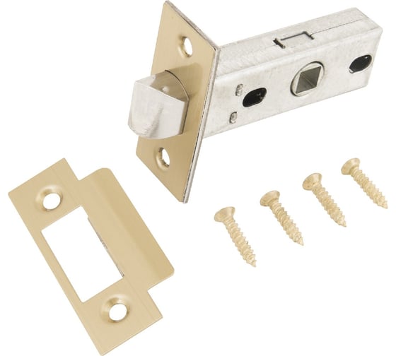 Изображение товара Защелка Аллюр (золото; торцевая планка 25 мм; без ручек) 11214