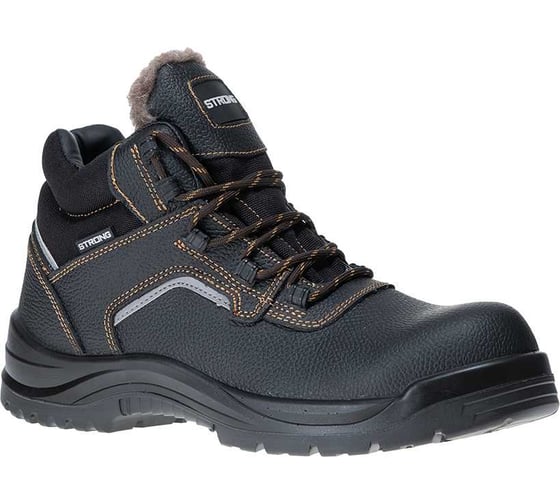 Изображение товара Ботинки ГК Спецобъединение STRONG (Стронг) с КП шерстяной мех, кожаные ПУ/ПУ (36), пар, Бот 241/36