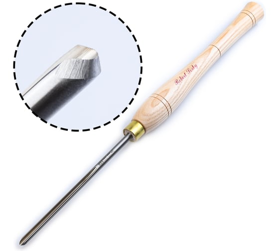 Изображение товара Резец токарный Robert Sorby HSS Fingernail Bowl Gouge, 6мм (1/4) М00009021