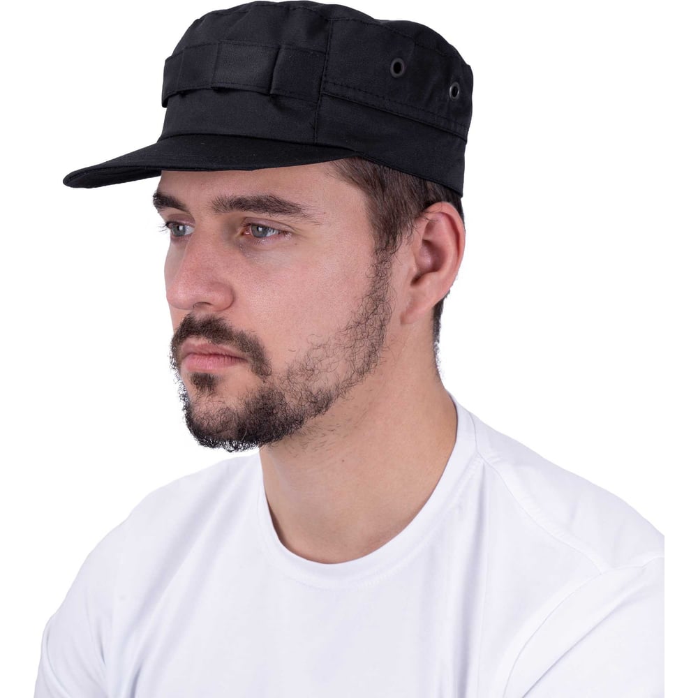 Изображение товара Кепка ГК Спецобъединение ОХРАНА летняя, черный (62) Шап 551/62