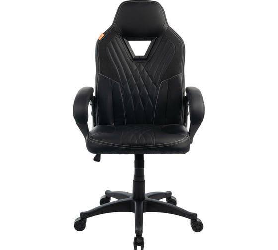 Изображение товара Кресло офисное Filum пластиковая крестовина, спинка/сиденье экокожа с перфорацией, газлифт 100мм, усиленные колеса, подлокотники со встав FL-CH-OF-030