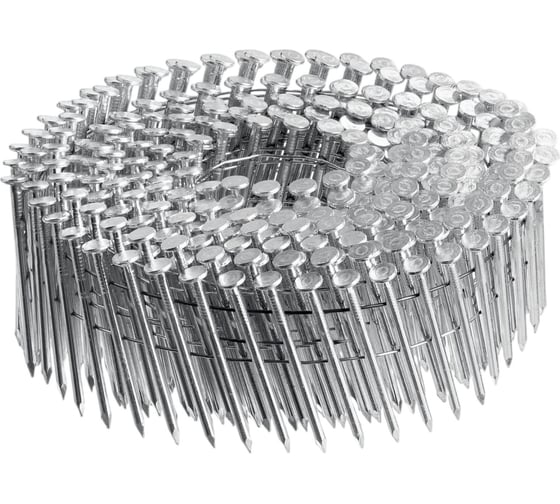 Изображение товара Барабанные гвозди для сайдинга оцинкованные Зубр CSN 42x2.1 мм, 14000 шт 305386-42