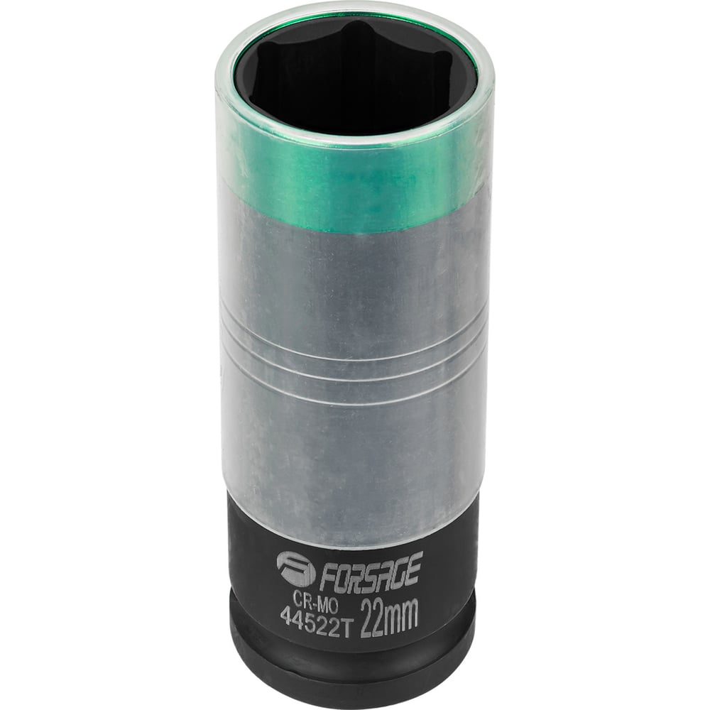 Изображение товара Головка ударная глубокая тонкостенная 22 мм 1/2 Forsage F-44522T