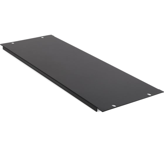 Изображение товара Панель ONTEK 4U заглушка , крепление 19 4U, черный RAL 9005 BLK4U-9005