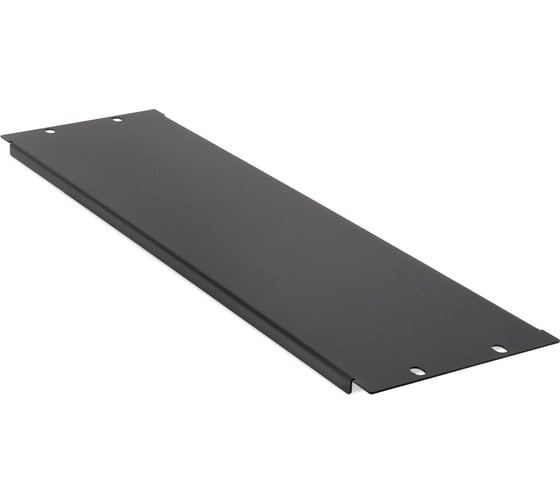 Изображение товара Панель ONTEK 3U заглушка , крепление 19 3U, черный RAL 9005 BLK3U-9005