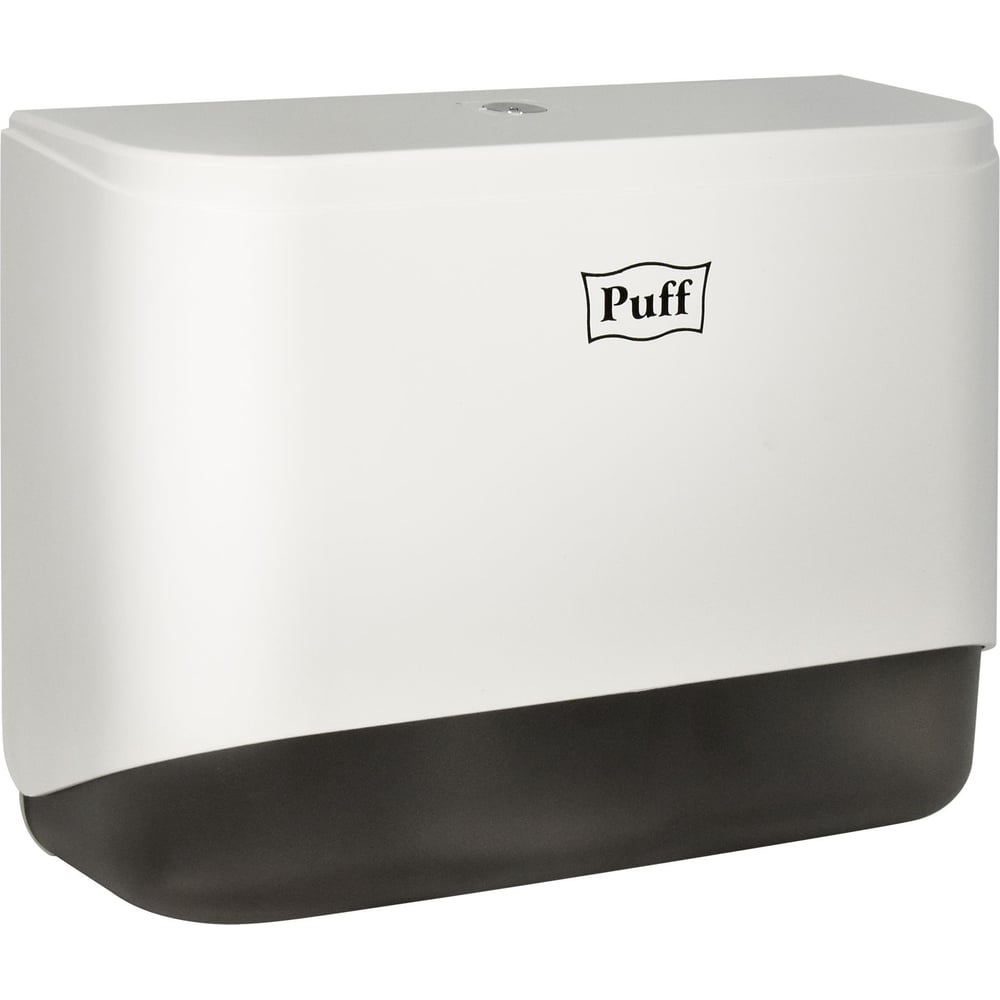 Изображение товара Диспенсер бумажных полотенец Puff 5140 белый с замком