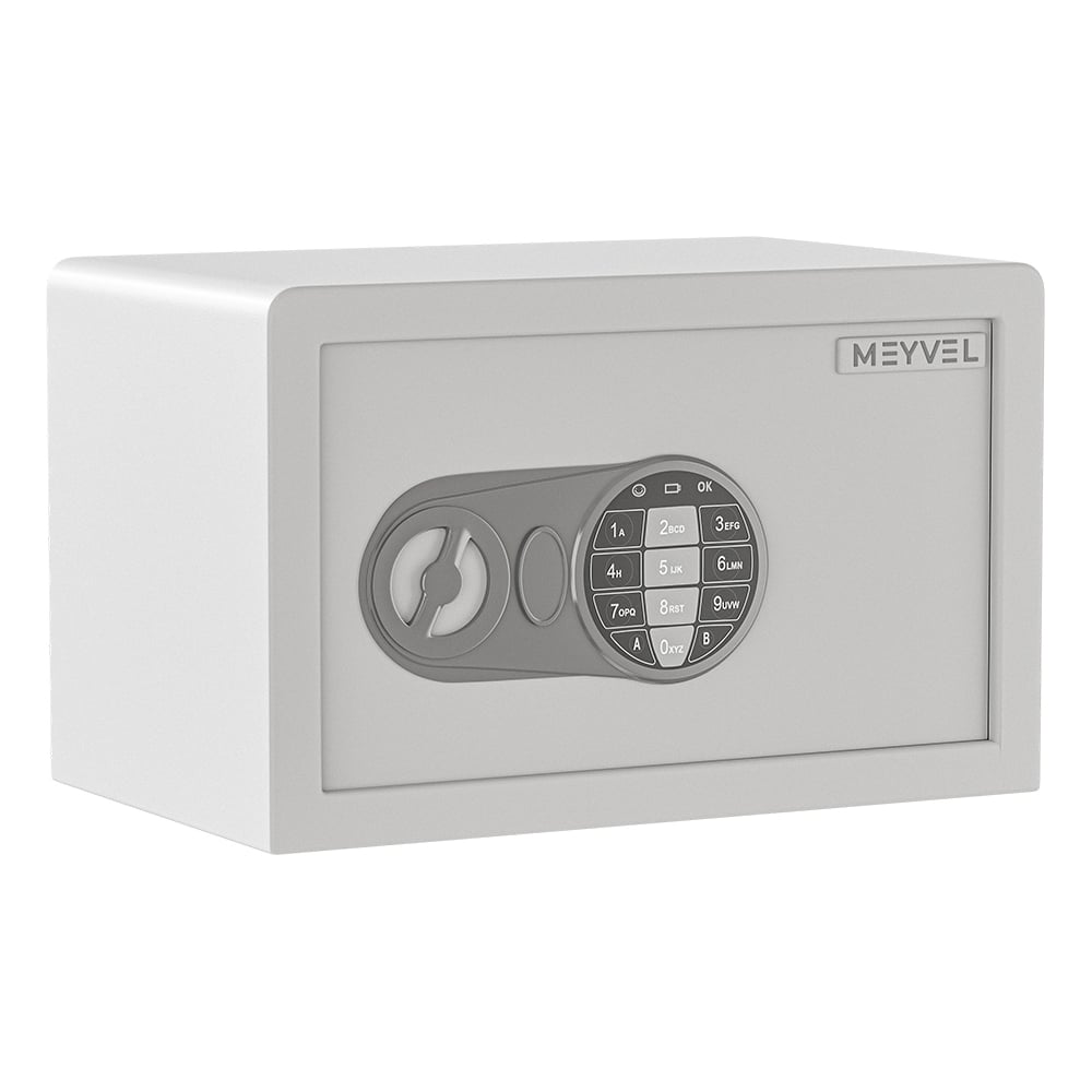 Изображение товара Сейф MEYVEL SF1-310-200 белый с кодовым и ключевым замком