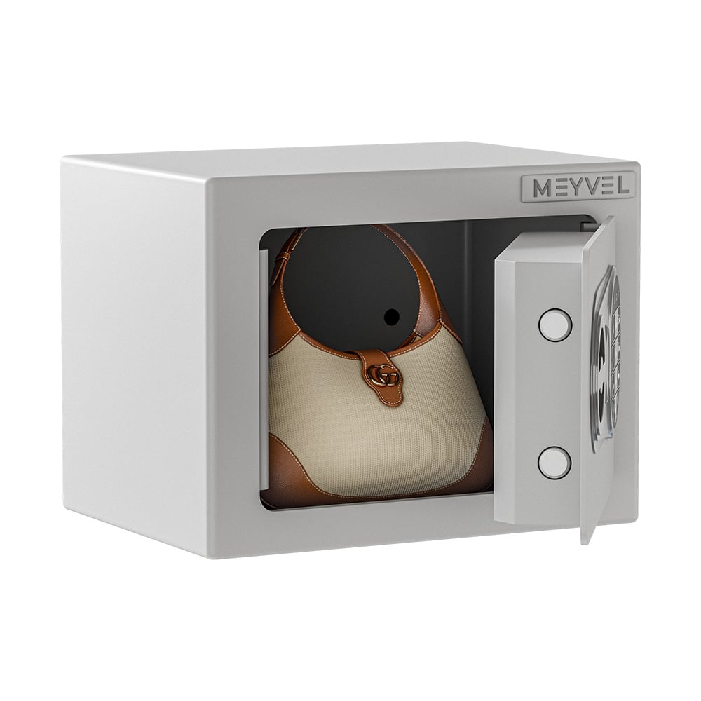 Изображение товара Сейф MEYVEL SF1-230-170 белый для дома и офиса надежная защита