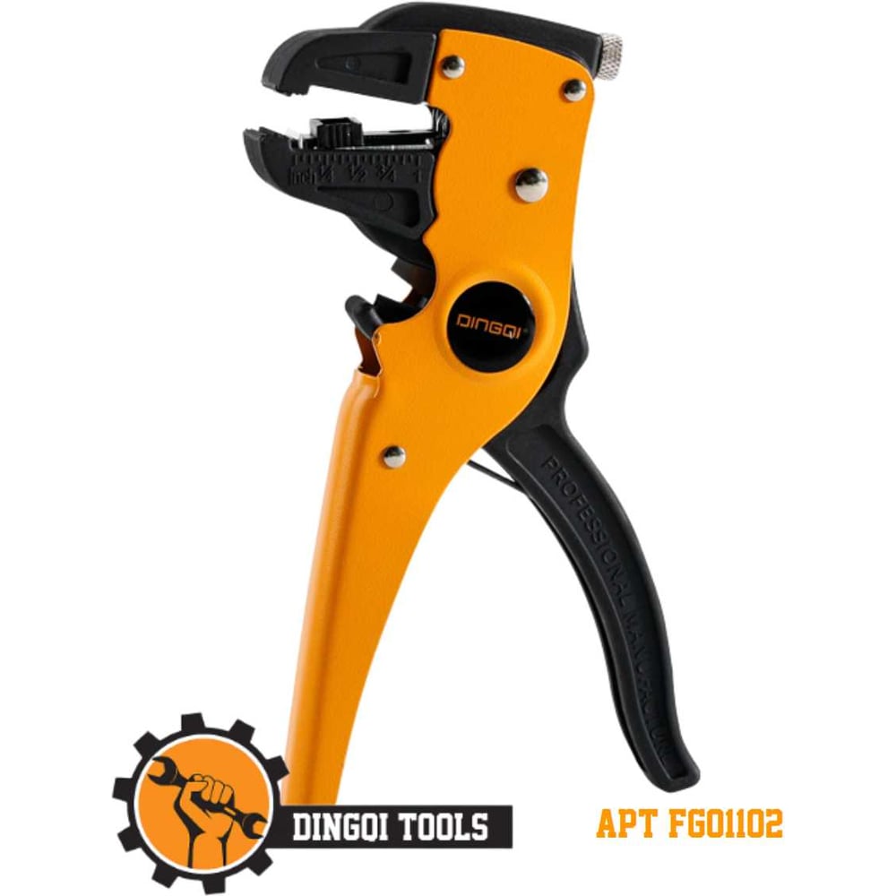 Изображение товара Щипцы для зачистки проводов DINGQI FG01102 профессиональные автоматические Изображение товара Щипцы для зачистки проводов DINGQI FG01102 профессиональные автоматические