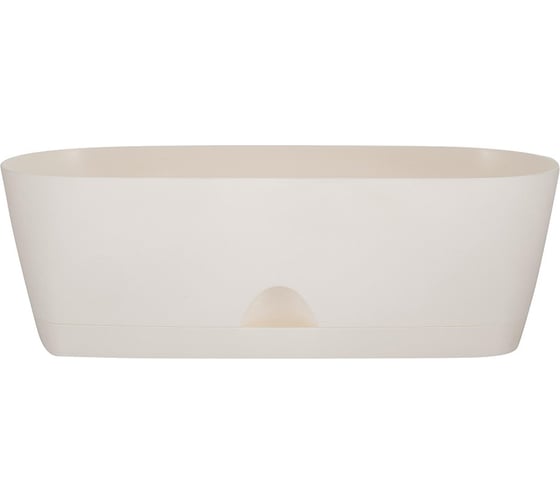 Изображение товара Ящик балконный Amsterdam, 40 см, белоснежный жасмин INGREEN 278883