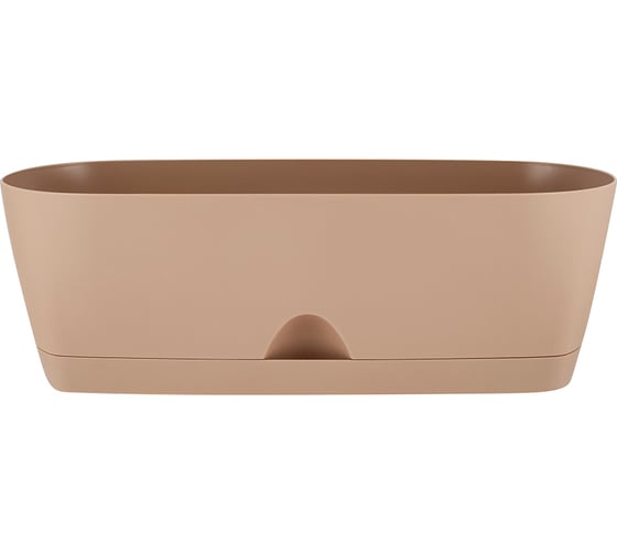 Изображение товара Ящик балконный Amsterdam, 40 см, молочный шоколад INGREEN 278884