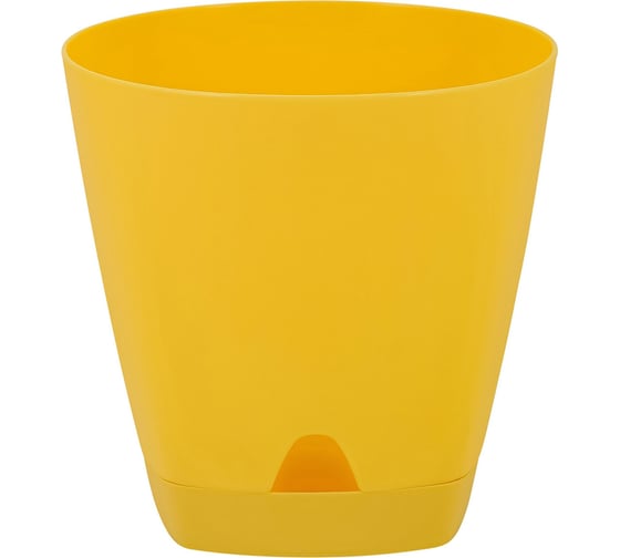 Изображение товара Горшок для цветов Amsterdam, с прикорневым поливом, 1,35 л, спелая груша INGREEN 220283