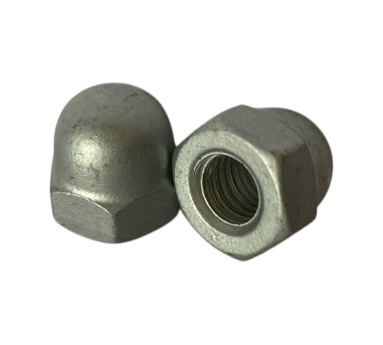 Изображение товара Гайка колпачковая boltnn.ru DIN 1587 М10 6.0 цинк-ламель серый 480 часов, SW17, 50 шт 4687206951273