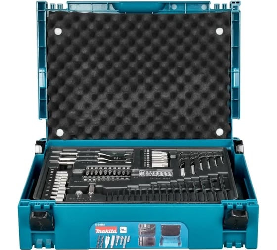 Изображение товара Набор насадок Makita Makpac 70 предметов E-24907