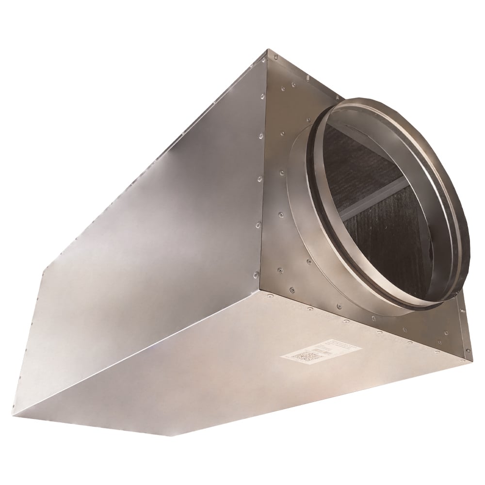 Изображение товара Шумоглушитель Naveka N 9-250 351x311 (компактный корпус, кашированная вата) УН-00012938