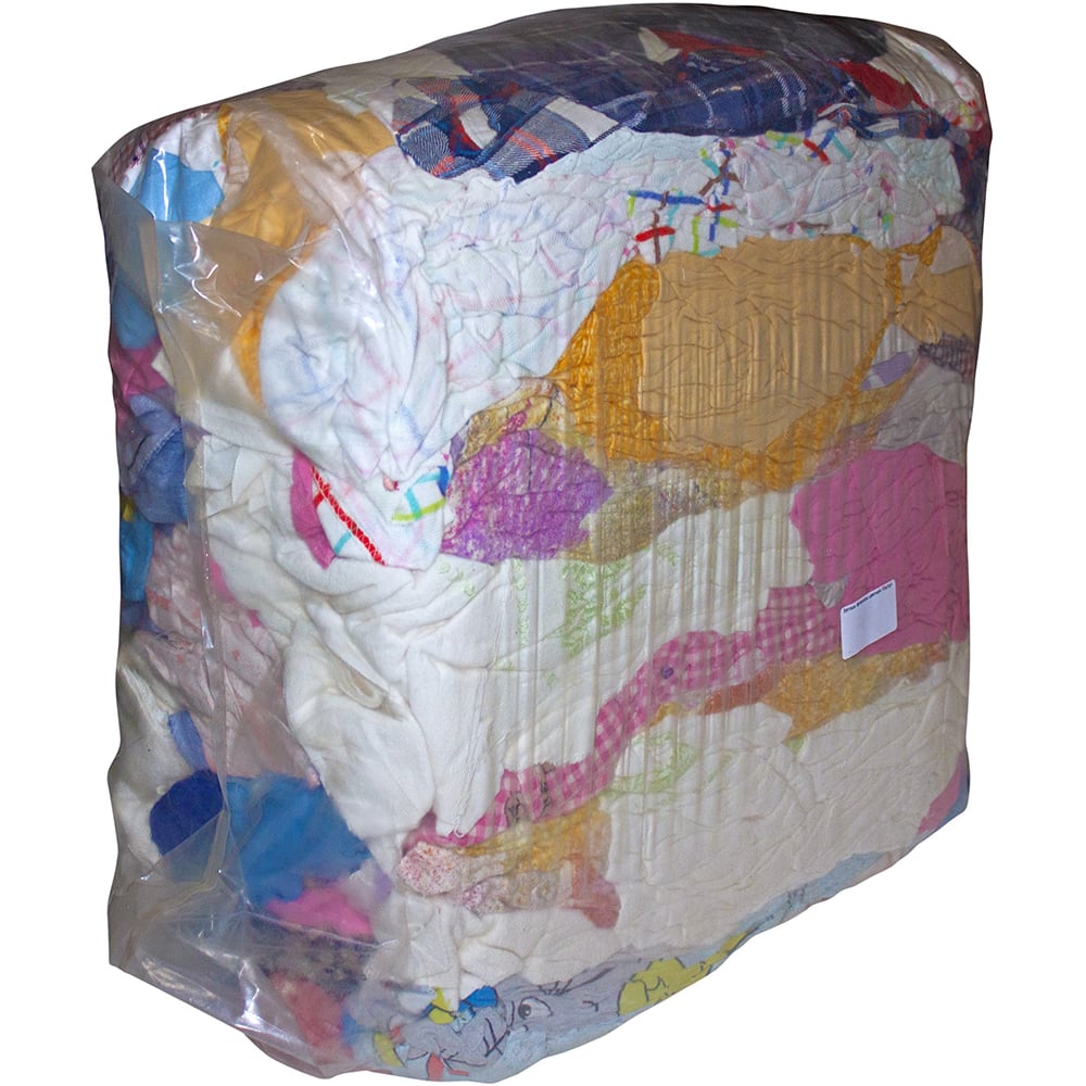 Изображение товара Ветошь Ресурс фланель цветная 10 кг для уборки и очистки