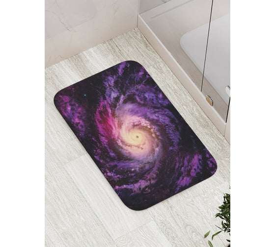 Изображение товара Коврик противоскользящий JoyArty "Космический взгляд" для ванной, сауны, бассейна, bath_22407