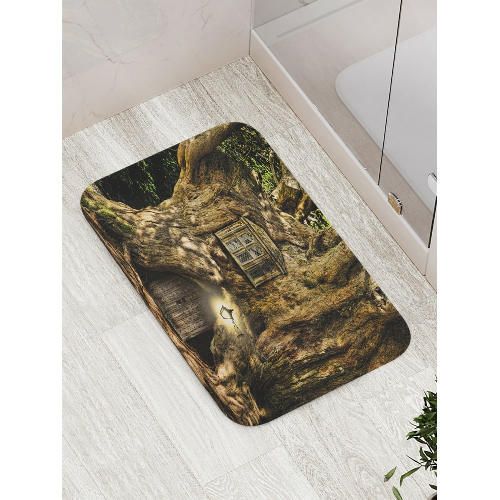 Противоскользящий коврик для ванной, сауны, бассейна JOYARTY - bath_30860