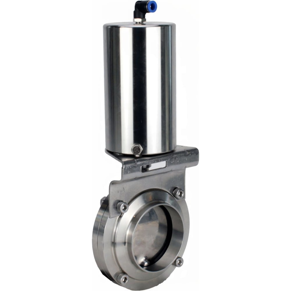 Изображение товара Затвор дисковый DN 50, нержавеющая сталь 304, PN 10, приварка