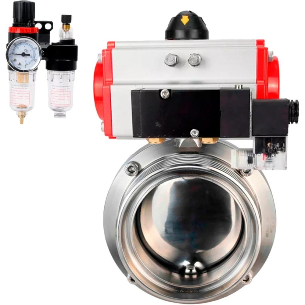 Изображение товара Резьбовой затвор DN15 из нержавеющей стали 304 EPDM Ру10