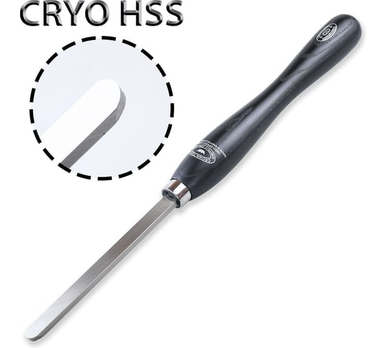 Изображение товара Резец токарный CROWN TOOLS Crown Cryo HSS, Round Nose Scraper, 13мм, рукоять - 254мм М00022088