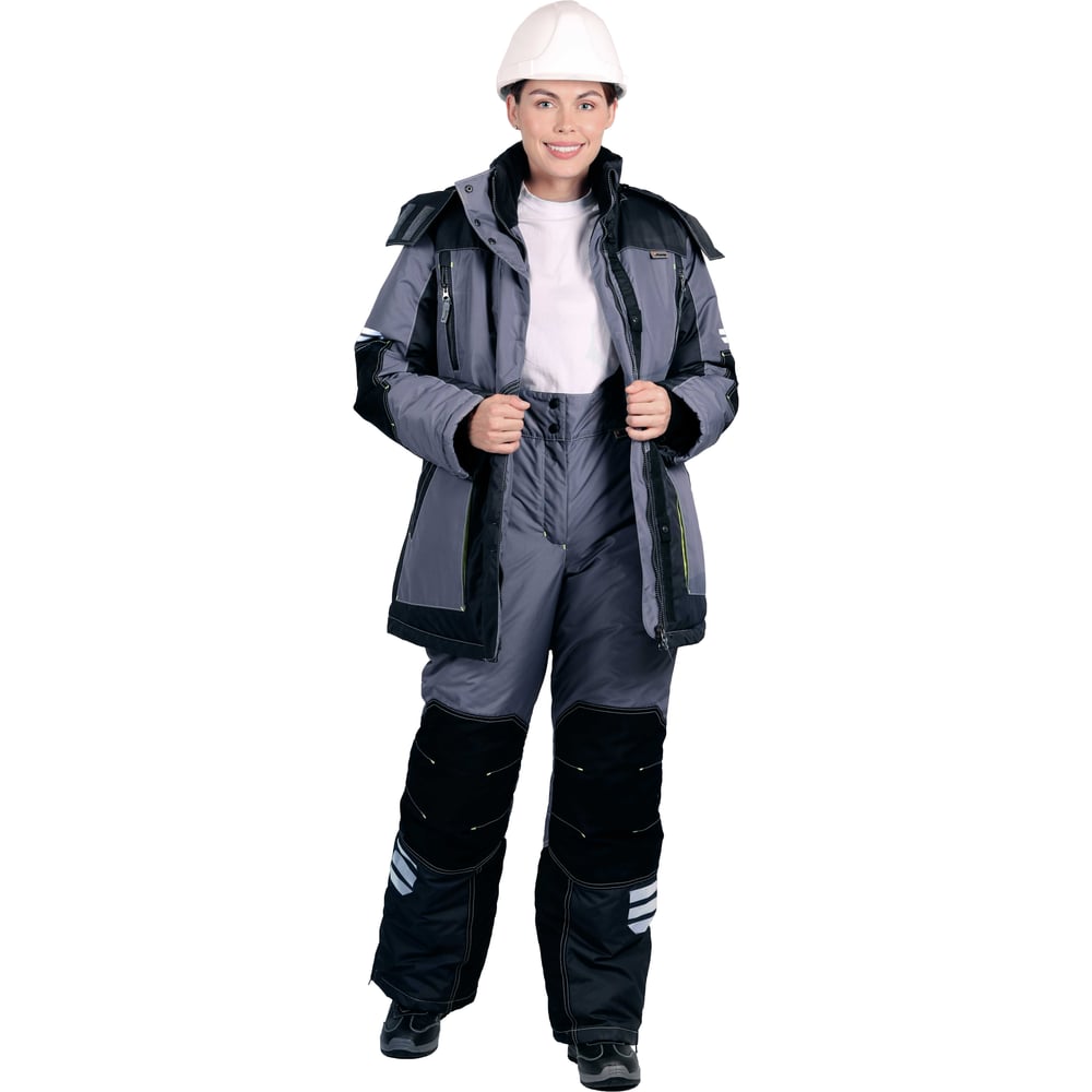 Изображение товара Женская зимняя куртка Iform ЭДВАНС, утепленная, водоотталкивающая, серая