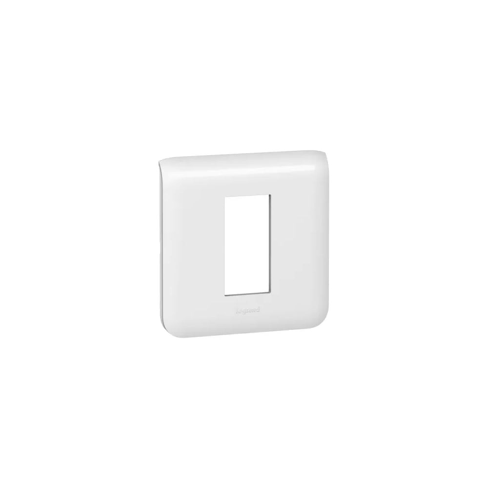 Изображение товара Рамка Legrand 1-модульная Mosaic N 078811 белая пластиковая