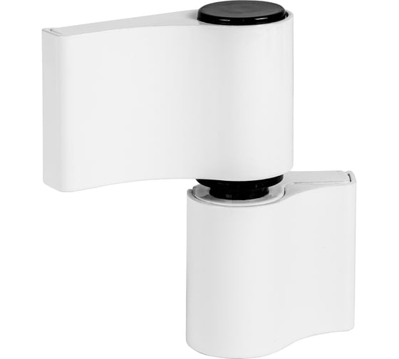 Изображение товара Петля дверная Punto IN-U2B1-120-2 RAL 9016 белый (2 шт) 60257