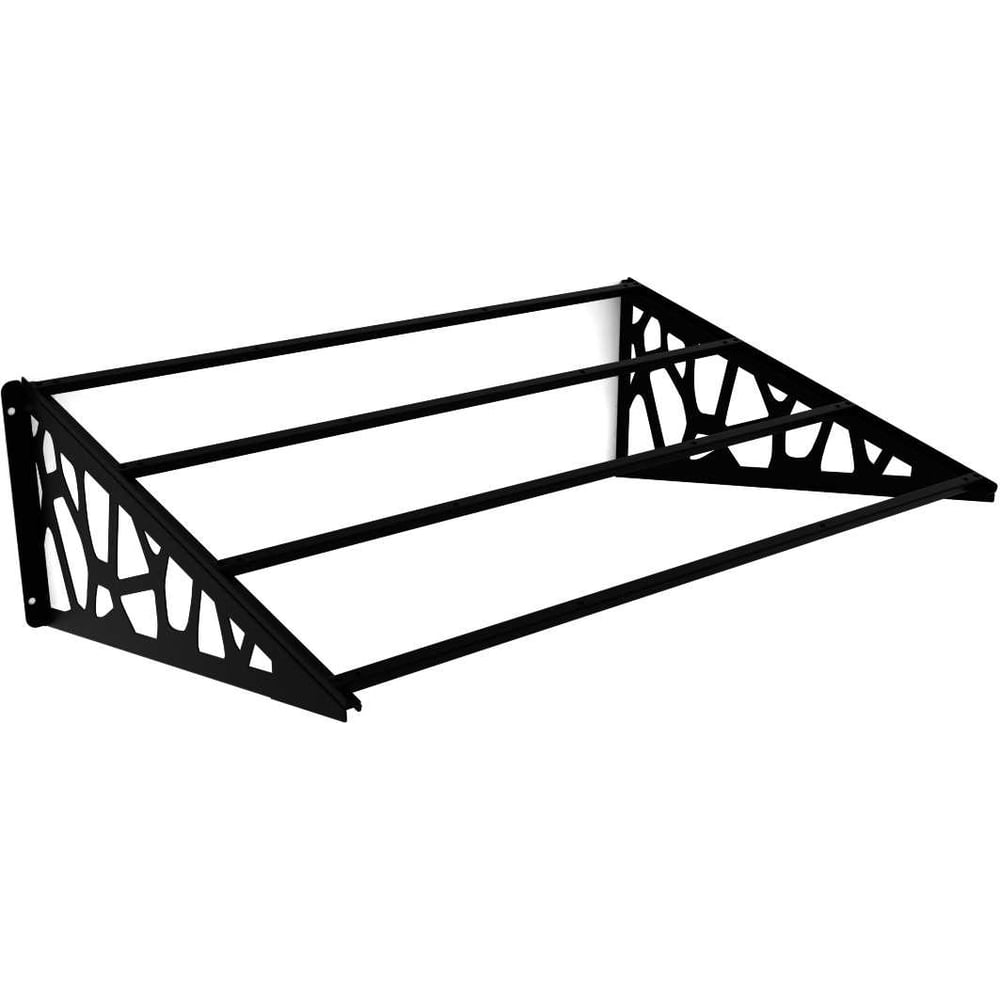 Изображение товара Козырек АрсеналЪ Loft+ черный - защищает вход и улучшает экстерьер дома