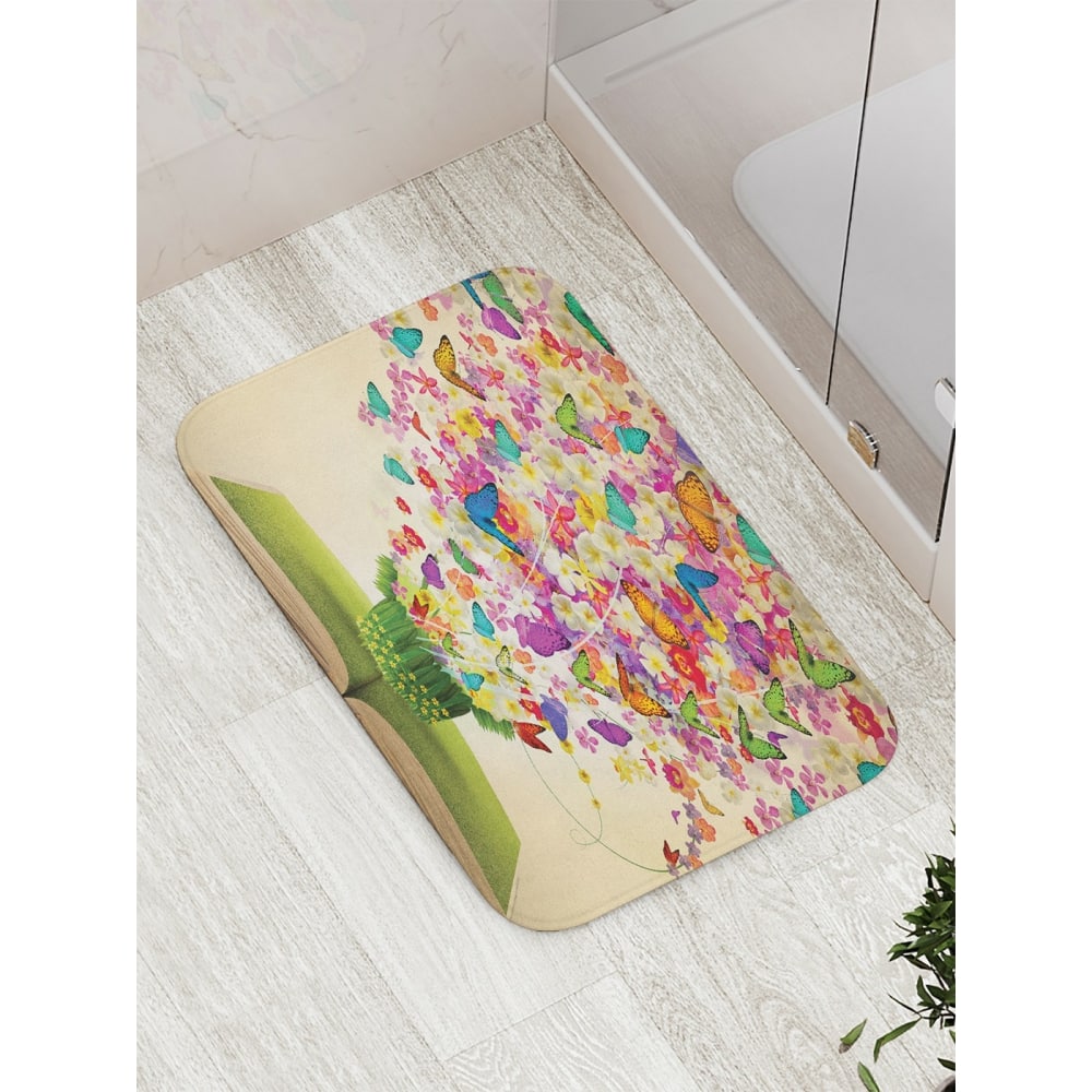 Противоскользящий коврик для ванной, сауны, бассейна JOYARTY - bath_1622