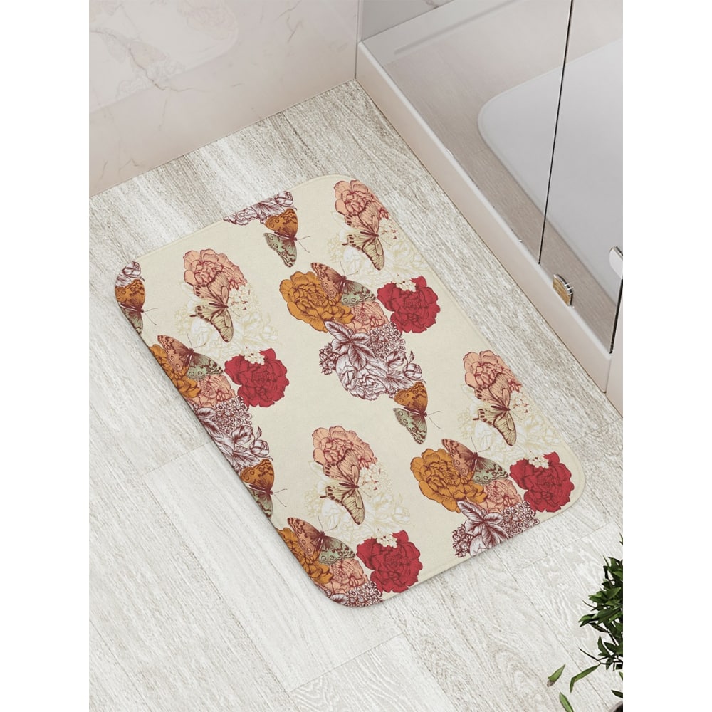 Противоскользящий коврик для ванной, сауны, бассейна JOYARTY - bath_2295