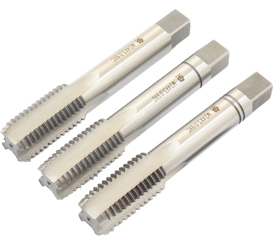 Изображение товара Метчик TLX М24,0х3,0 9ХС, ручной, к-т из 3-хшт 75969